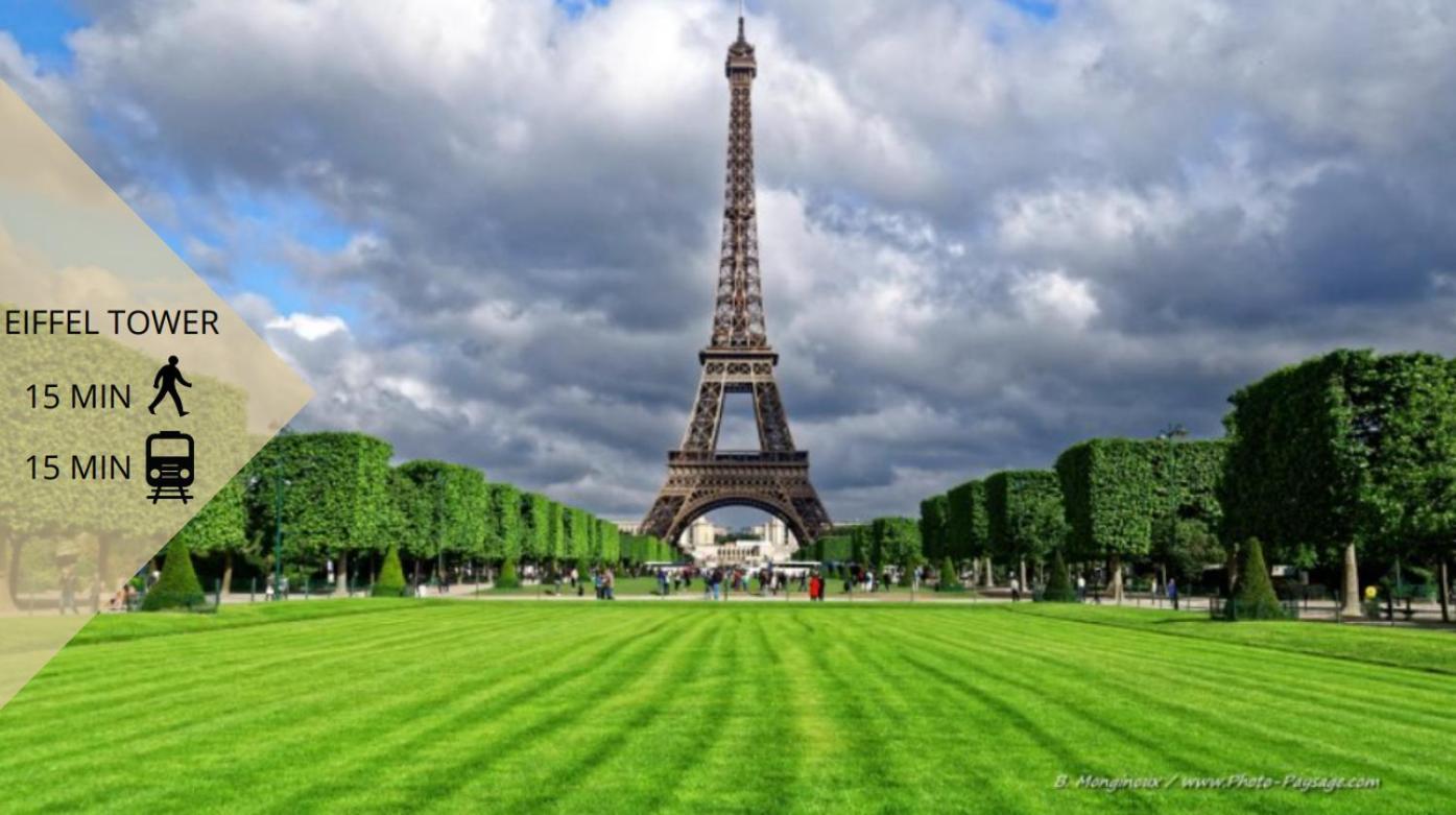 Appartement De Standing 2 - Tour Eiffel/Invalides Paris Exterior photo